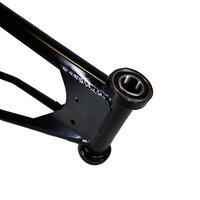 JAWA Middle frame reduced Black with spacer and bearing, Black - 1/2