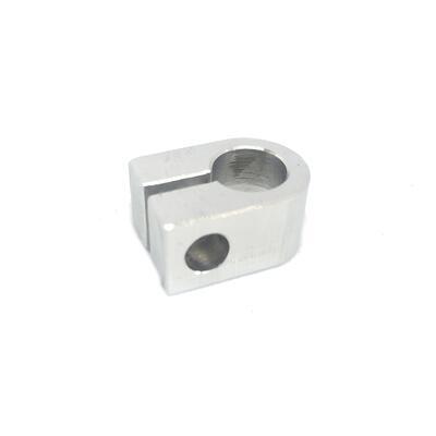 Clip for tube for upright engine