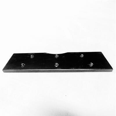 Belt cover bottom plate LT - connection plate